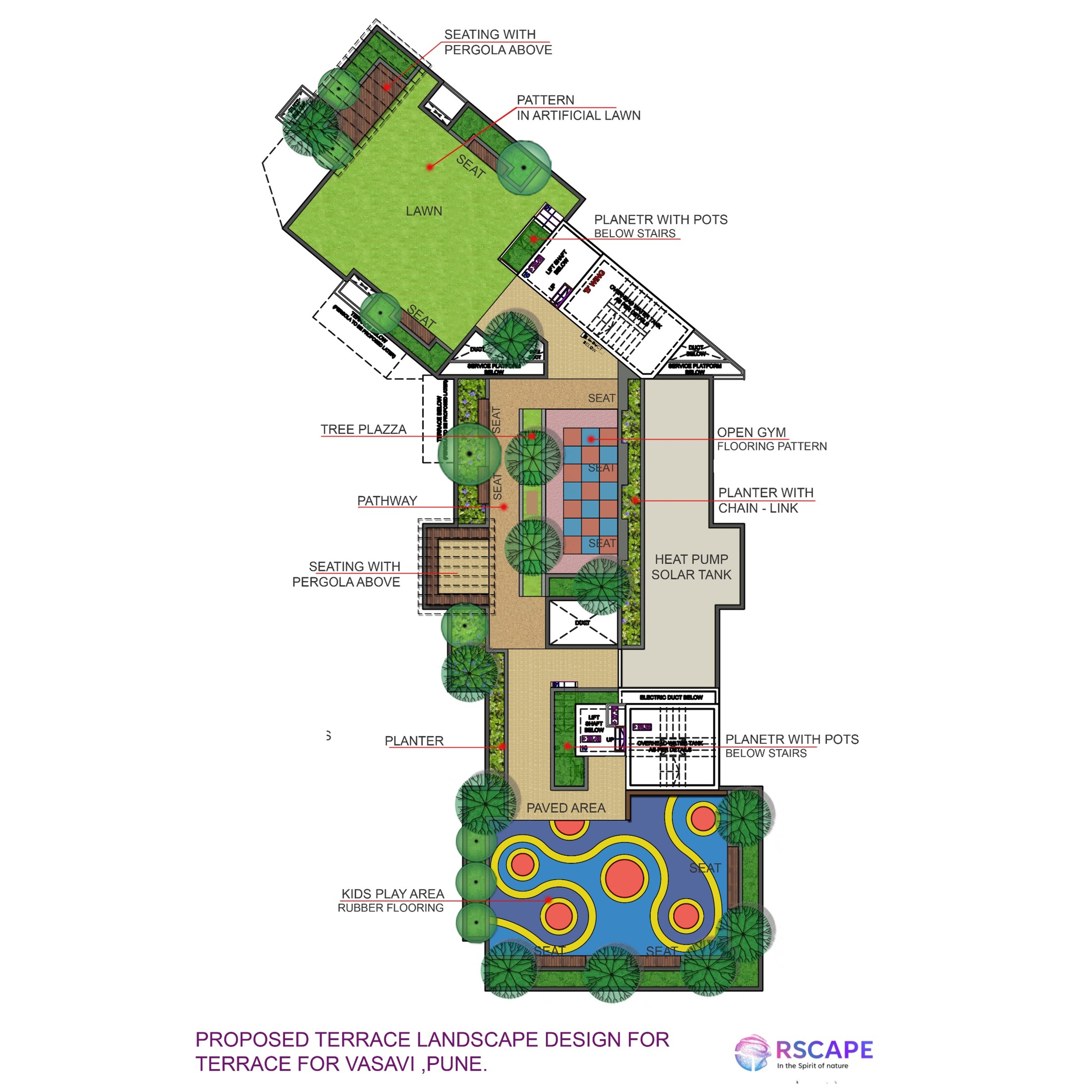 Terrace Landscape – Vasavi, Pune