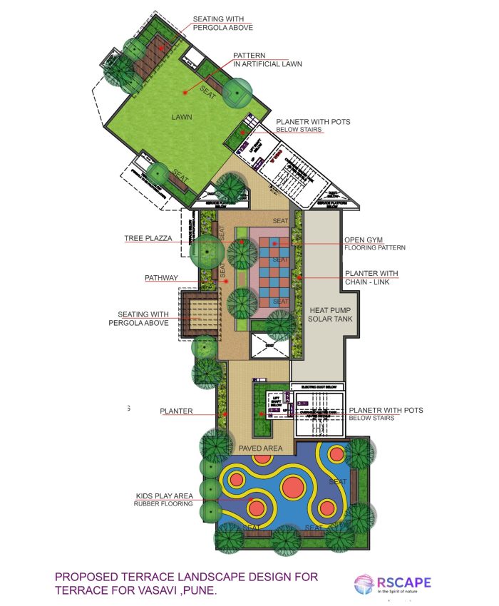 Terrace Landscape – Vasavi, Pune